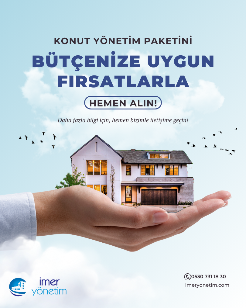 profesyonel konut yönetim hizmetleri