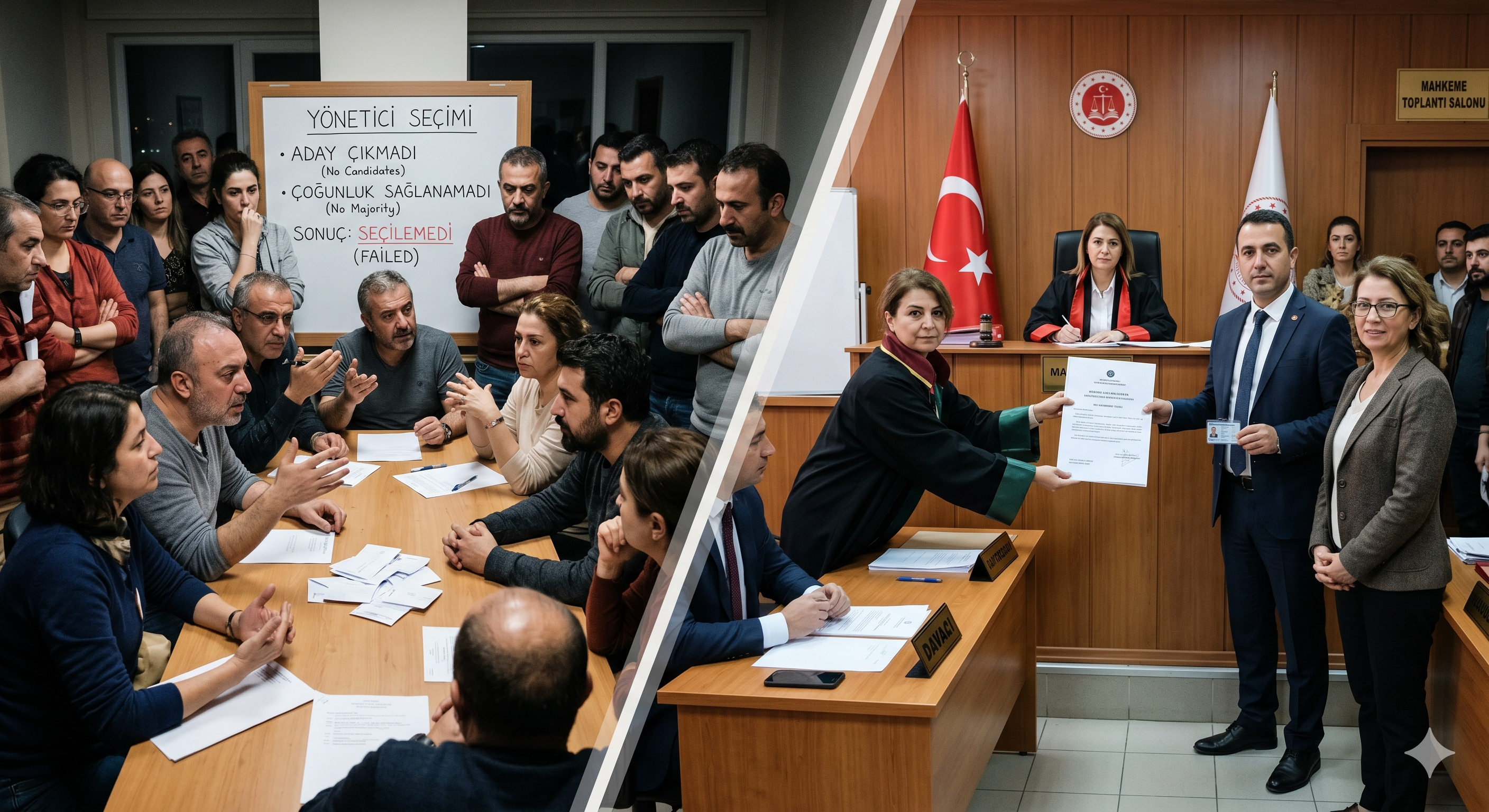 Apartman ve sitelerde yönetici seçilememesi durumu ve mahkeme atama süreci